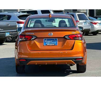 2021 Nissan Versa SR is a Orange 2021 Nissan Versa 1.6 Trim Sedan in Eugene OR