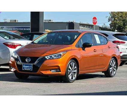 2021 Nissan Versa SR is a Orange 2021 Nissan Versa 1.6 Trim Sedan in Eugene OR