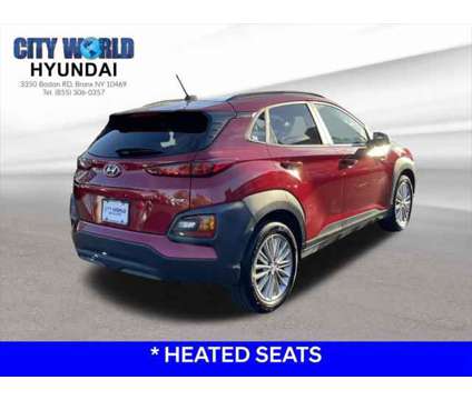 2021 Hyundai Kona SEL is a Red 2021 Hyundai Kona SEL SUV in Bronx NY