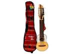 Bolivian Charango handmade Carved, Ideal for Beginners W / Aguayo Wool Case