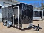 2023 Look Outback DLX 7x14 7'h Enclosed Cargo Trailer c