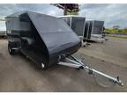 2024 Ameralite 7x16 Hybrid Aluminum Sled Trailer w/Brakes c