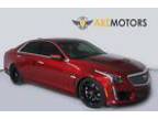 2016 Cadillac CTS CTS-V 2016 Cadillac CTS-V Sedan, RED with 27874 Miles
