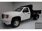 2010 GMC Sierra 3500HD Dump Truck 4x4 V8 61K LOW MILES Clean Carfax -