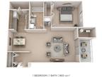 Lakewood Hills Apartments and Townhomes - One Bedroom-865 sqft