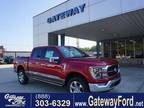 2023 Ford F-150 Red, 12 miles