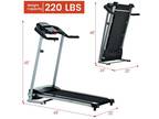 Foldable Treadmill Electric Treadmill for Home Fitness Walking Running Machine