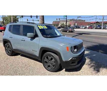 2018 Jeep Renegade for sale is a Grey 2018 Jeep Renegade Car for Sale in Glendale AZ