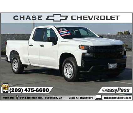 2020 Chevrolet Silverado 1500 Work Truck is a White 2020 Chevrolet Silverado 1500 Work Truck Truck in Stockton CA