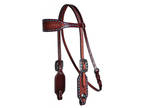 Basket Weave Collection Browband Headstall