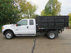 2013 Ford F350 Ext Cab Xlt 6.7l Diesel Drw 4wd Flat Bed 1 Owner 19k Miles