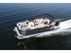 2024 SunChaser Geneva 21 Sport LR DH Tritoon Black Vinyl Boat for Sale