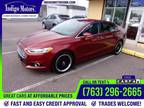 2014 Ford Fusion Red, 121K miles