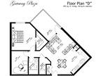 Gateway Plaza - Floor Plan D - 1 Bed + Den, 1 Bathroom