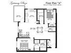 Gateway Plaza - Floor Plan A - 2 Bedrooms, 2 Bathrooms