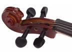 New 4/4 Acoustic Violin Bow Rosin Natural wood Free Case US Stock