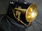 Vintage French Couesnon Flugelhorn, Case, Mouthpieces (Nice!)