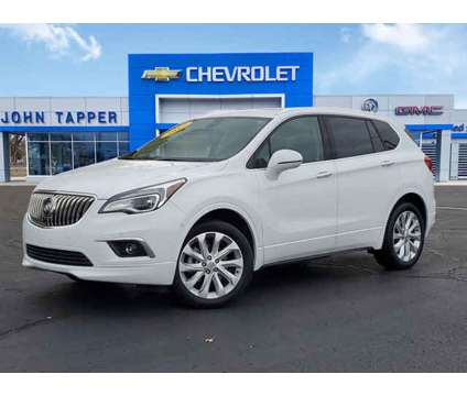 2018 Buick Envision Premium II is a White 2018 Buick Envision Premium II Car for Sale in Paw Paw MI