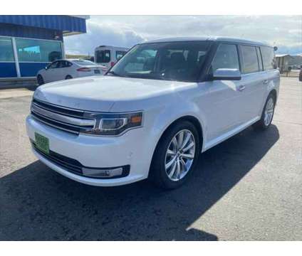 2016 Ford Flex Limited is a Silver, White 2016 Ford Flex Limited Station Wagon in Havre MT