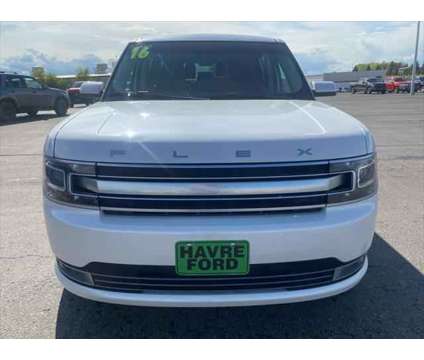 2016 Ford Flex Limited is a Silver, White 2016 Ford Flex Limited Station Wagon in Havre MT