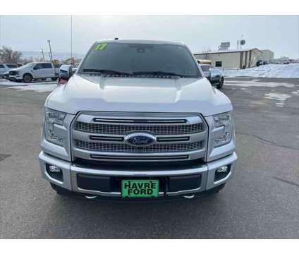 2017 Ford F-150 Platinum is a Silver 2017 Ford F-150 Platinum Truck in Havre MT