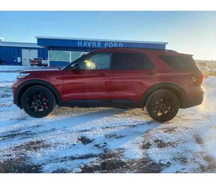 2023 Ford Explorer ST is a Red 2023 Ford Explorer SUV in Havre MT