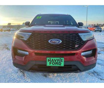 2023 Ford Explorer ST is a Red 2023 Ford Explorer SUV in Havre MT