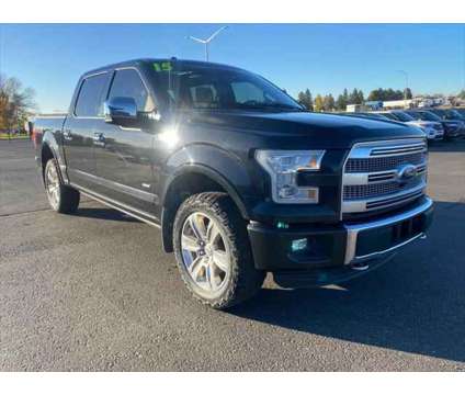 2015 Ford F-150 Platinum is a Black 2015 Ford F-150 Platinum Truck in Havre MT