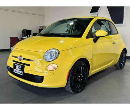 2012 FIAT 500 for sale is a Yellow 2012 Fiat 500 Model Car for Sale in Sacramento CA