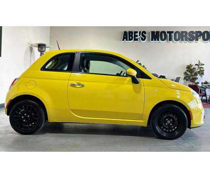 2012 FIAT 500 for sale is a Yellow 2012 Fiat 500 Model Car for Sale in Sacramento CA