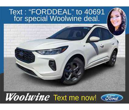 2023 Ford Escape ST-Line Select is a White 2023 Ford Escape Car for Sale in Collins MS