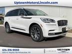 2023 Lincoln Aviator White, 15 miles