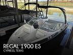 2018 Regal 1900 ES Boat for Sale
