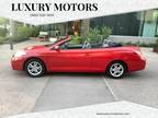 2007 Toyota Camry Solara SE V6 2dr Convertible