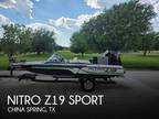 Nitro Z19 Sport Bass Boats 2019