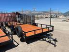 Bubba's 7x14 Deluxe Model Utility Trailer with Free Spare