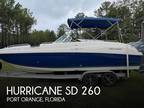 Hurricane SD 260 Deck Boats 2009