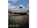27 foot Sea Ray amberjack 270
