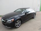 2017 Mercedes C300 Coupe, Auto, Sunroof, Navigation, Htd Seats