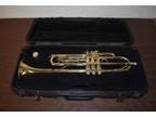 Vintage Bach Tr300 Brass Trumpet W/Mop Value Keys, Case & Bach 7c Mouthpiece