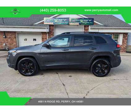 2017 Jeep Cherokee for sale is a Grey 2017 Jeep Cherokee Car for Sale in Perry OH