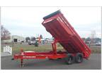 2023 PJ Trailers Dump DL 7' x 14' 14k 28" Low Pro