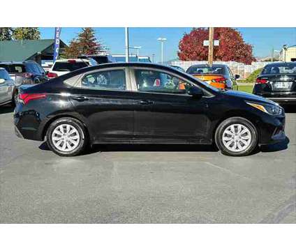 2019 Hyundai Accent SE is a Black 2019 Hyundai Accent SE Sedan in Eugene OR