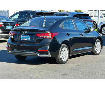 2019 Hyundai Accent SE is a Black 2019 Hyundai Accent SE Sedan in Eugene OR