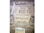 Vintage Lot Of 16 Vocalstyle Player Piano Music Rolls W/ Boxes