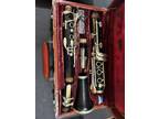 VTG lot of 2 R. Malerne Paris Standard, & Normandy Clarinets With cases