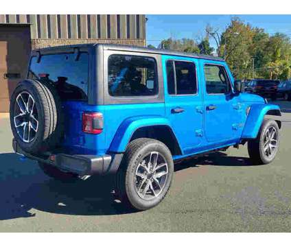 2024NewJeepNewWrangler 4xeNew4x4 is a Blue 2024 Jeep Wrangler Car for Sale in Westfield MA