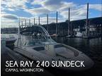 2011 Sea Ray 240 Sundeck Boat for Sale