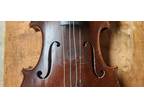 Vintage 4/4 Violin Inlaid Perfling Nice Patina