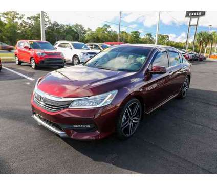 2016 Honda Accord Touring is a Red 2016 Honda Accord Touring Car for Sale in Homosassa FL